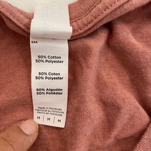 DISTRICT, Music Themed Note La, Cotton Blend Tee Shirt, Size M - Picture 4 of 4